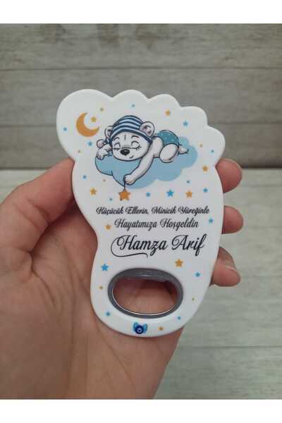 Genel Markalar 20 Adet Ayak Magnet Açacak Yeni Doğan, Doğum Günü, Sünnet, Niş...