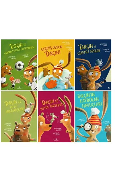 TÜRKİYE İŞ BANKASI KÜLTÜR YAYINLARI Tarçın Serisi 6 Kitap Set