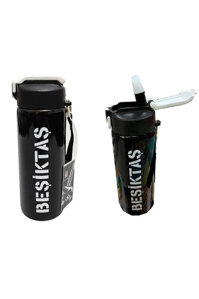 Beşiktaş Black Crack Steel Flask - Me Collection No: 24365