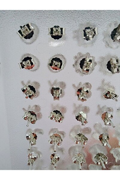 TREND Pembe Mineli 3lü Kız Çocuk 925 Ayar Küpeler - Yusufçuk, Kelebek Ve Çiçek