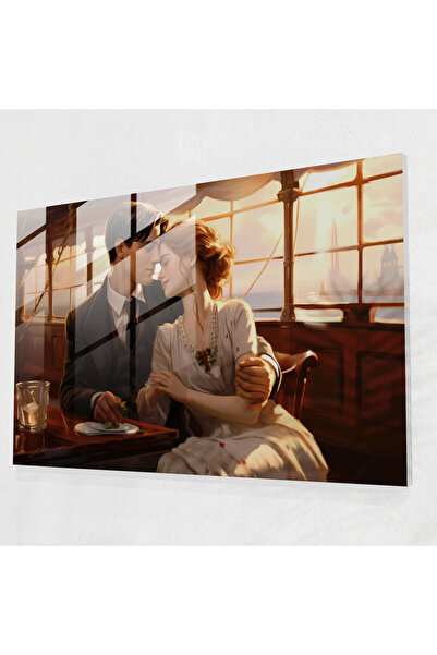 PaintedAnarchy Titanic Glass Wall Art - Titanic, Forbidden Love, Wall Decorat...