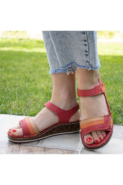 CONSUELO Orthopedic Leather Women's Sandals 11014