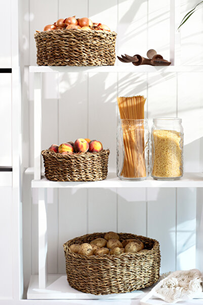 DECHAUS طقم ديكور دائري من 3 قطع - متعدد الأغراض