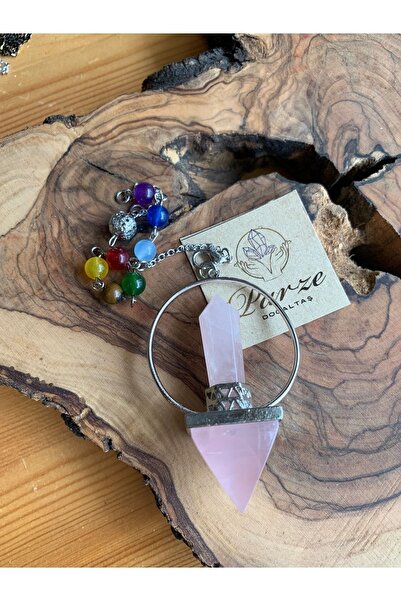 parze doğaltaş البندول الكوارتز الوردي