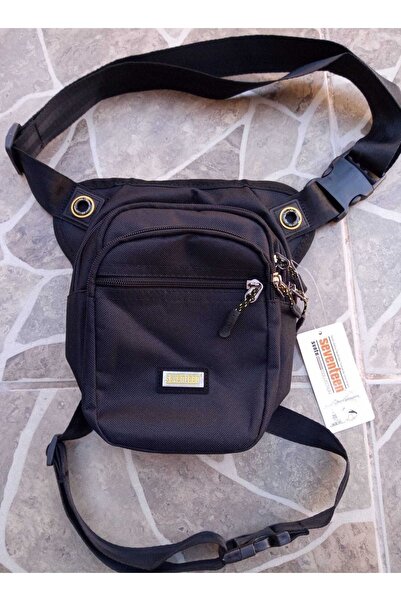 SEVENTEEN Gvnland Çok Gözlü Su Geçirmez Siyah Motoksiklet Bacak Bel Motorcu Ç...