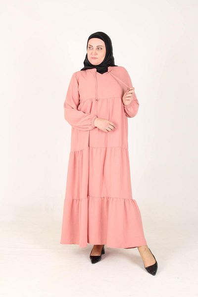 Gelince Pearl Ayrobin Farbal Dress with Elastic Sleeves Size 38 40 42 44 46 48