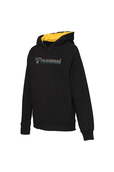hummel Hanorac negru cu glugă Liam Boy