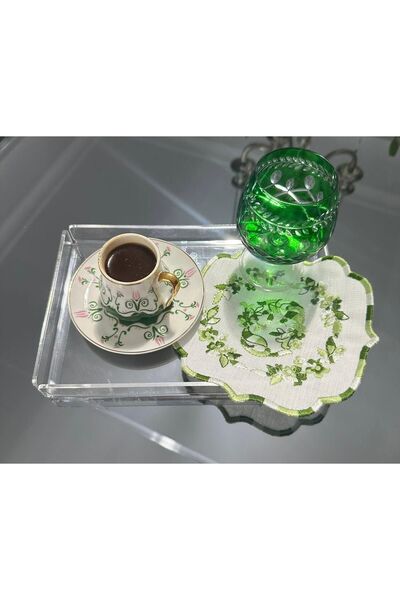 LİNDA MİA منديل كوكتيل فردي - موديل إكليل