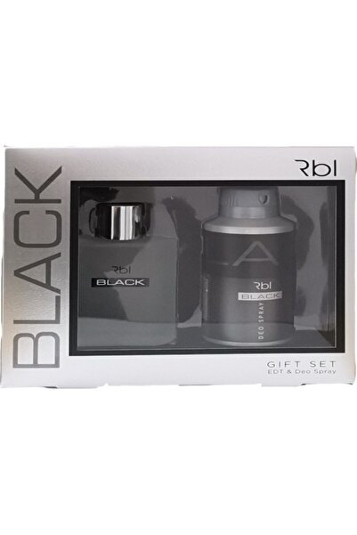 Rebul Black Parfüm 90 ml + Deodorant Spray 150 ml Kofre