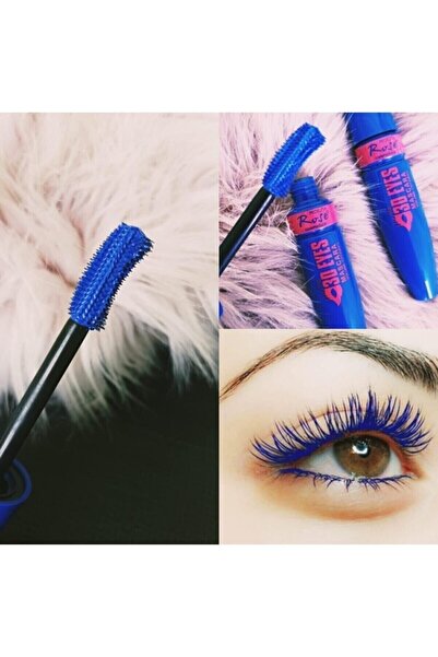 BEAUTY MODEL Mavi Rimel Eyes 3d Blue Maskara