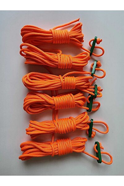 Rainbow hamak 4 Metre x 6 Adet - Gergi Aparatlı İp