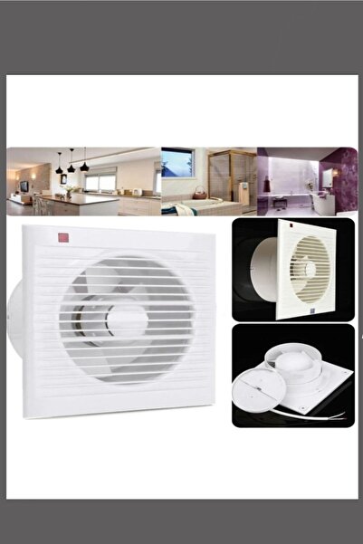 Viesteknoloji 200 Lük Mutfak Banyo Ve Tuvalet Aspiratörü Havalandırma Fanı 20 Cm