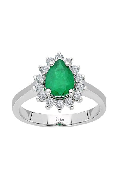 Sirius Pırlanta Pırlanta Ve Zümrüt Taşlı Büyük Hürrem Sultan Yüzüğü