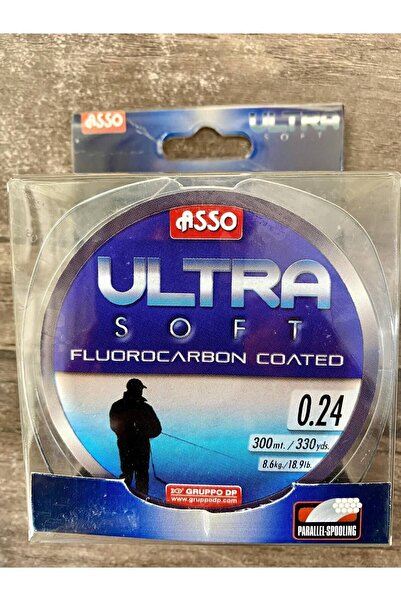 ASSO ULTRA SOFT FLUOROCARBON MİSİNA 20MM 300MT