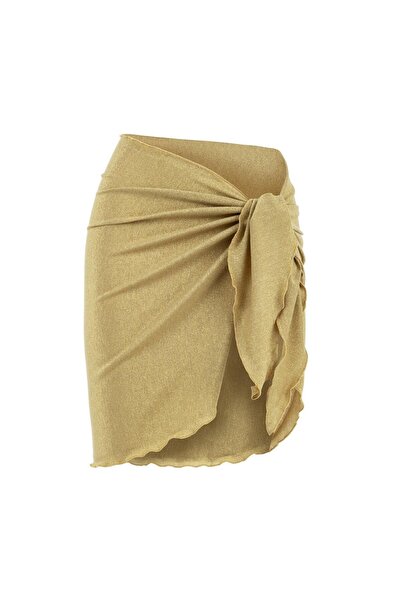 AQUELLA Glittery Gold Pareo