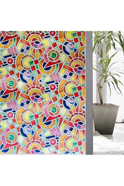 Blue Home Cam Folyosu Filmi Meiwa Japon Teknolojisi Statik Vitray 3dxc /eni: 46cmx 1 Mt -toto2