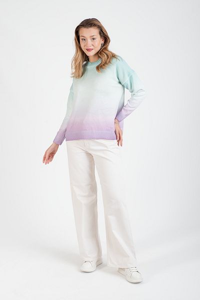 Hatun Atila Pulover cu gât turnat cu model HatunAtila - 4872-7