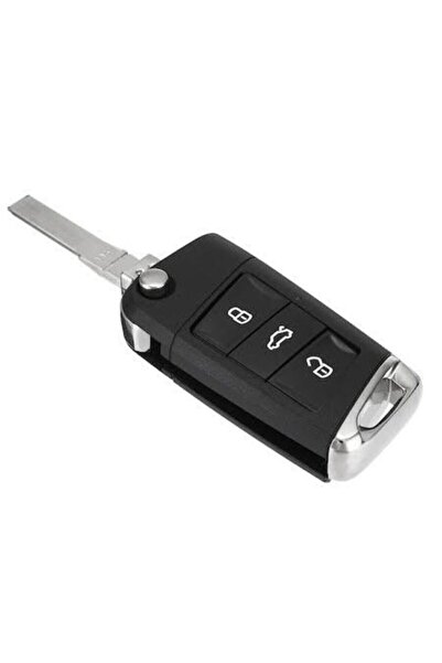 kral anahtar Volkwagen Golf 7 Tiguen Seat Leon Polo Ibiza Vb.boş Anahtar Kabı...