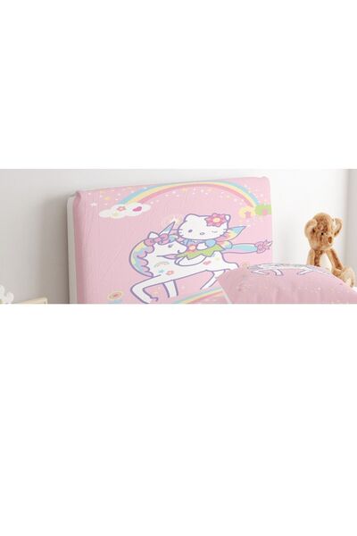 CİCİ ODAM Baza Başlık Kılıfı Hello Kitty Pony At Gökkuşağı