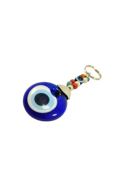biuti Beaded Evil Eye Bead Keychain Handmade Glass Gift Accessory