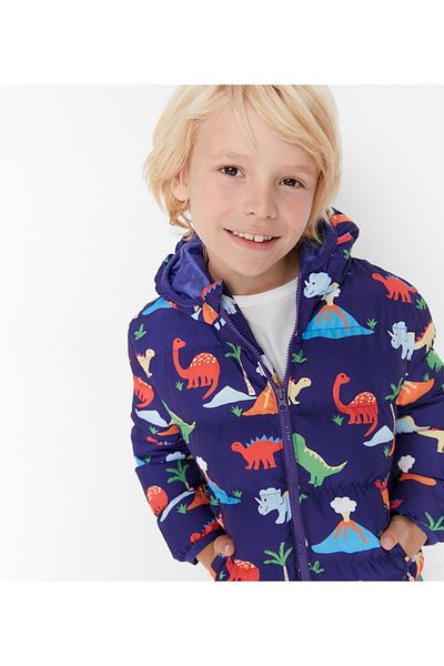 ÖNDER MODA Boy's Hooded PuffeR Jacket - WateR and WindpRoof