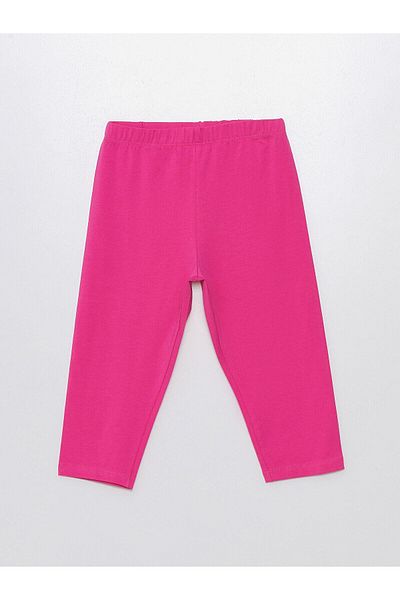 LC Waikiki LCW Kids Fuchsia Elastic Waist Basic κοριτσίστικο καλσόν