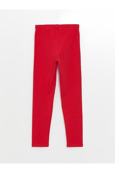 LC Waikiki LCW Kids - Λιλά κολάν για κορίτσια, βασικό μοντέλο με ελαστική μέση