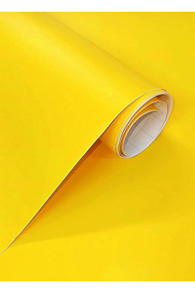 TASARIM TABELA Dolap Kaplama Folyosu Mat Sarı 120x50cm