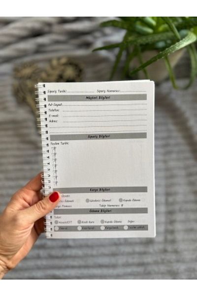 Kedirengi My Order Notebook