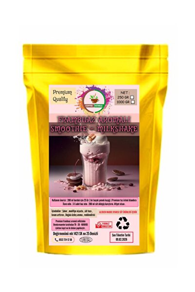 coffee Naturelle Frambuaz Aromalı Milkshake & Smoothie - 1 KG