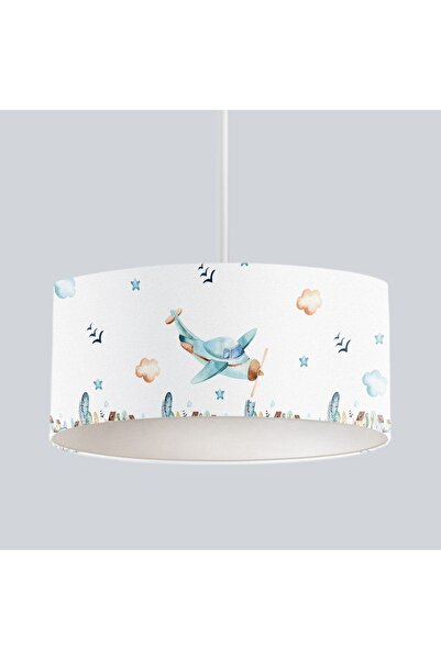 CİCİ ODAM Kuş Bulut Uçak Çocuk Odası Avize