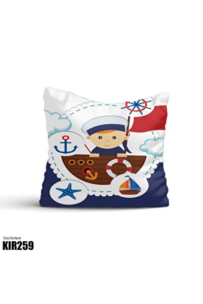 CİCİ ODAM Kaptan,gemi,çapa,dümen Çocuk Bebek Odası Kırlenti