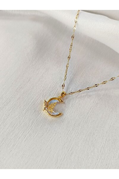 Çelik Hilal Çelik Kolye