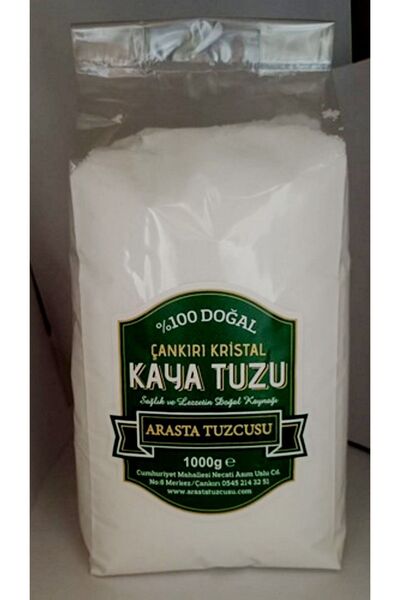 Şifay 4 Kg Öğütülmüş Çankırı Kaya Tuzu