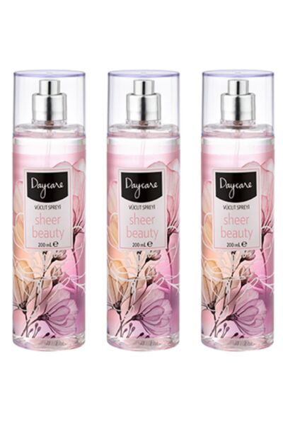 Daycare Vücut Spreyi Sheer Beauty 200 ml X 3 Adet