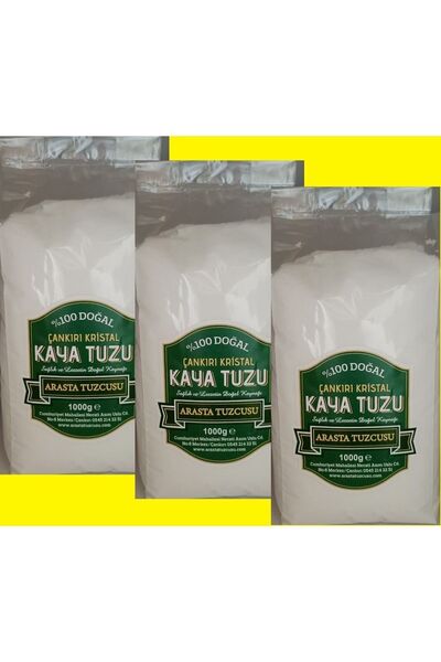 Şifay ÇANKIRI KRİSTAL KAYA TUZU 3 KG