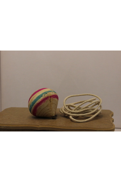HANDSOME Ahşap Topaç / Ipli