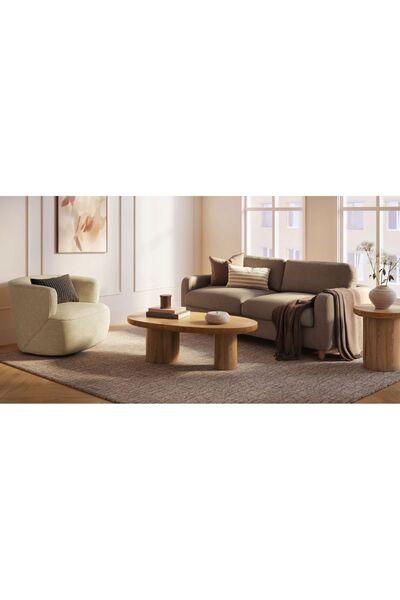 Latanwood Tote Ahşap Orta Sehpa