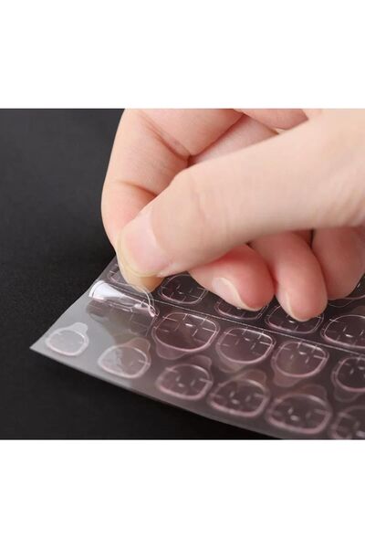 SYBELLE KOZMETİK 96 Adet Tak Çıkar Tırnak Yapıştırıcı