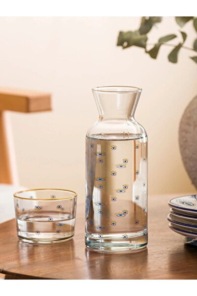 LC Waikiki LCW HOME Baskılı Bardaklı Sürahi 700 ML