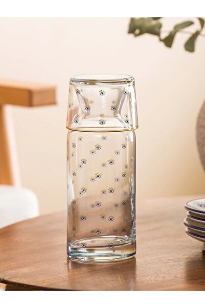 LC Waikiki LCW HOME Baskılı Bardaklı Sürahi 700 ML