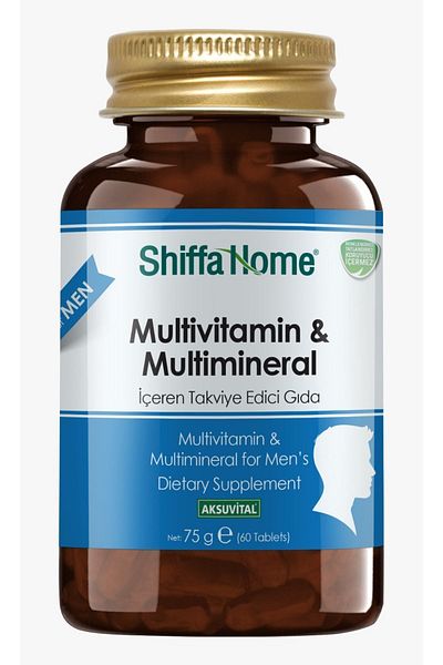 Shiffa Home 60 Tablets Multivitamin and Multimineral for Men