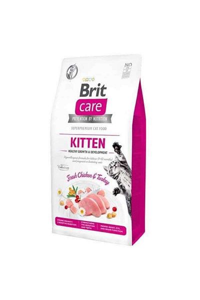 Brit Care 2 Kg Hypoallergenic Kitten - Grain-Free Chicken and Turkey Kitten Food