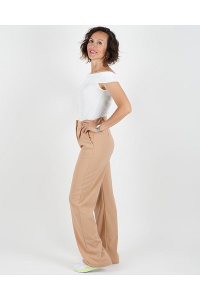 Parla Sports Palazzo Trousers - Relaxed Fit