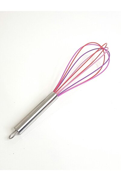 SHADDY GOODS Metal Saplı Renkli Silikon Çırpıcı