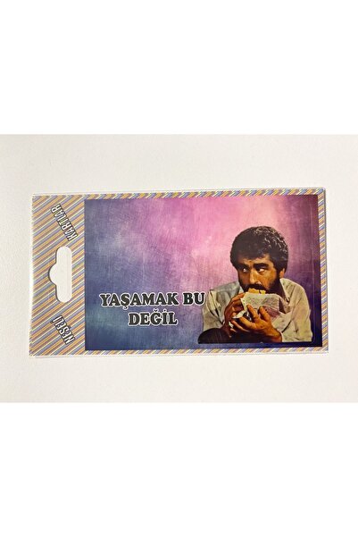 KÜPPELİ ACCESSORİES Ibrahim Tatlıses Kredi Kartı Sticker Kaplama Çipli Kredi ...