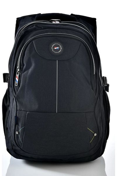 Relaxion School Casual Laptop Dark Bag - Αδιάβροχη, Δομή πλάτης νυχτερίδας, θήκη