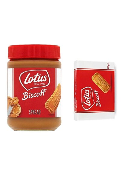 Lotus Biscoff Spread Bisküvi Kreması 400 Gr + Biscoff Karamelize Bisküvi 124 Gr Kampanya Paketi