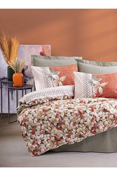 Cotton Box Ranforce Çift Kişilik Uyku Seti Simone Vizon