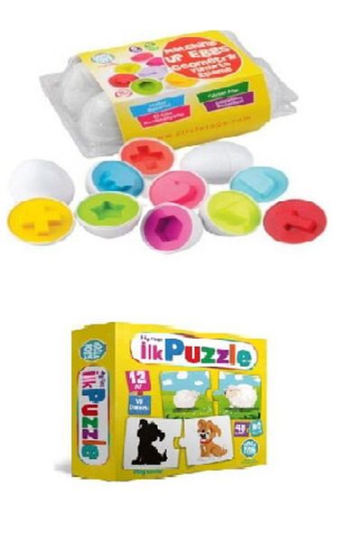 Circle Toys 6-Piece Egg Matching My First Puzzle